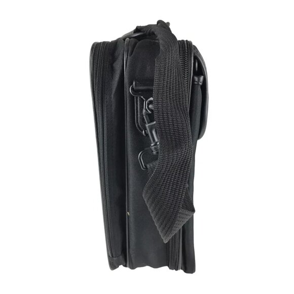 Dell Unisex Black‎ Padded Water Resistant Laptop Carrying Briefcase - Picture 4 of 10